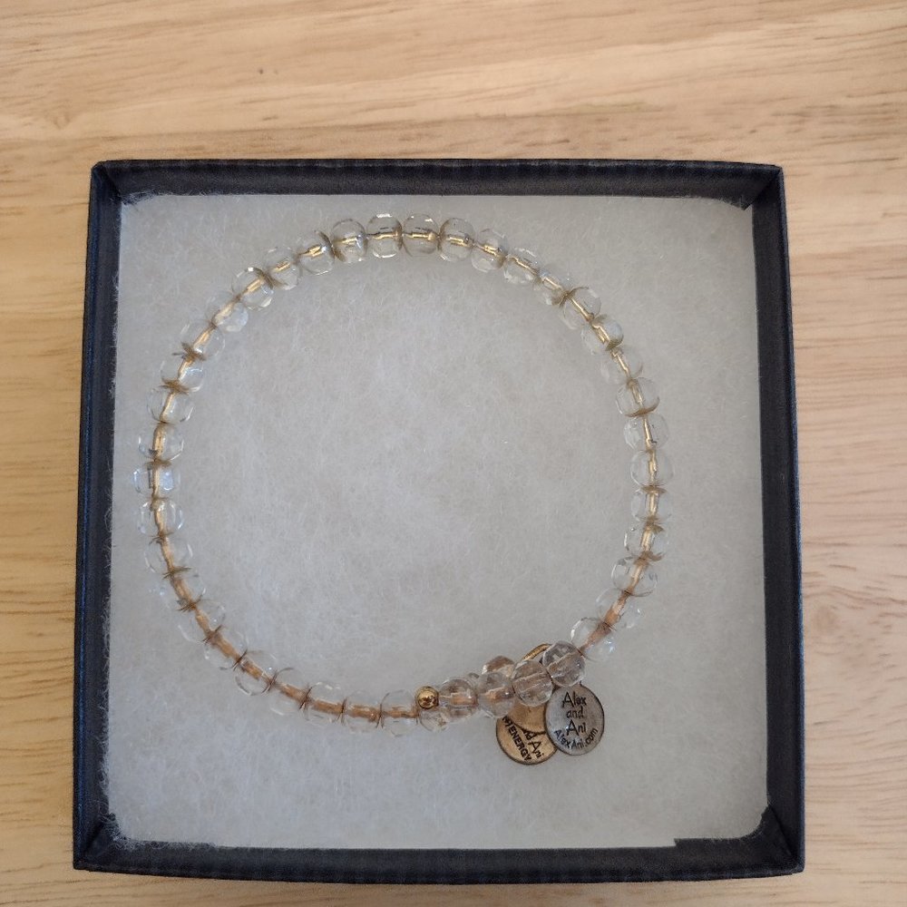 Clear Bead Alex and Ani Bracelet